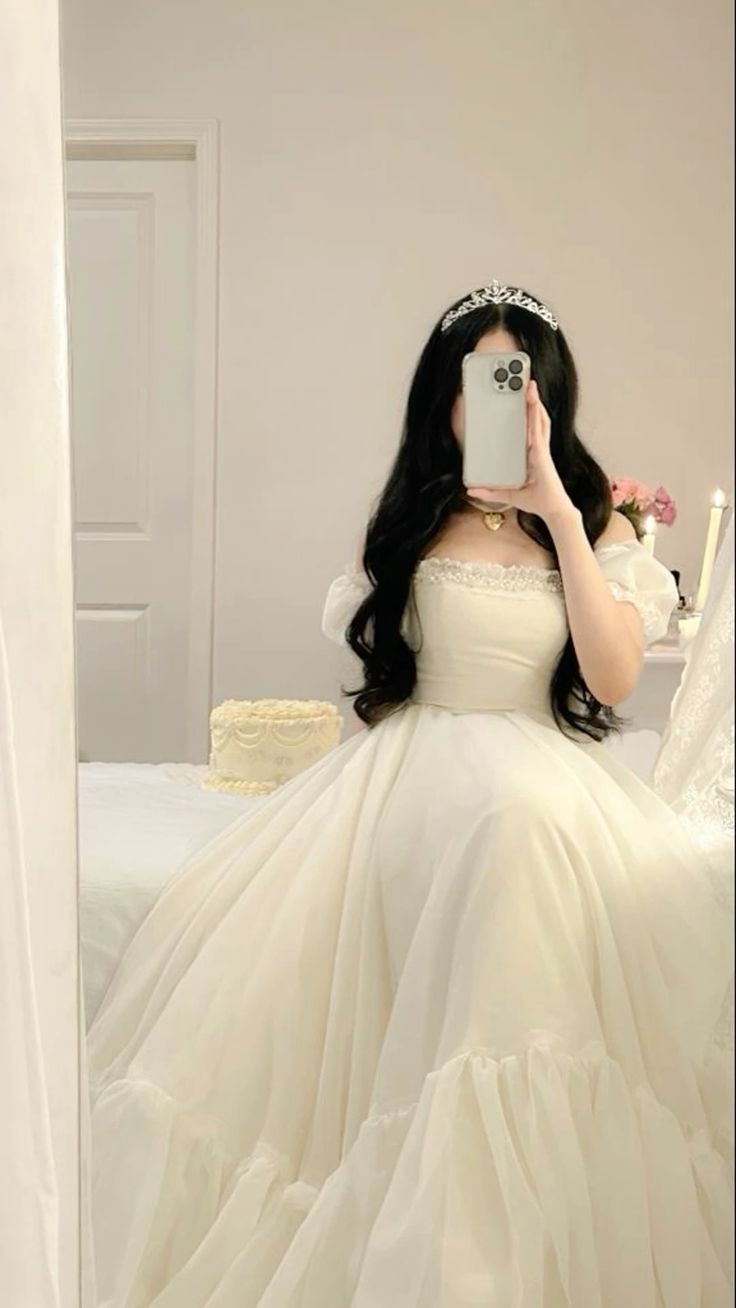 Elegant Off Shoulder Prom Dress, Princess Evening Dress