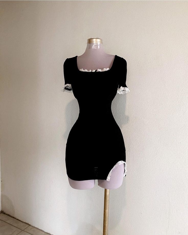 Sexy Black Short Prom Homecoming Dresses Short Party Dress