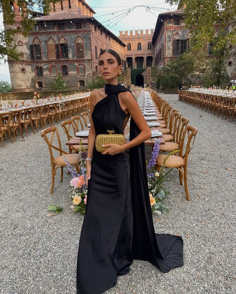 Black Long Prom Dress Evening Party Dress