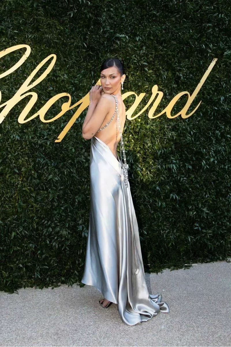 Sexy Long Backless Dress, Evening Party Dress