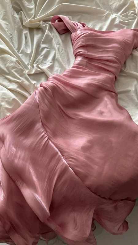 Pink Prom Dresses Evening Party Dress