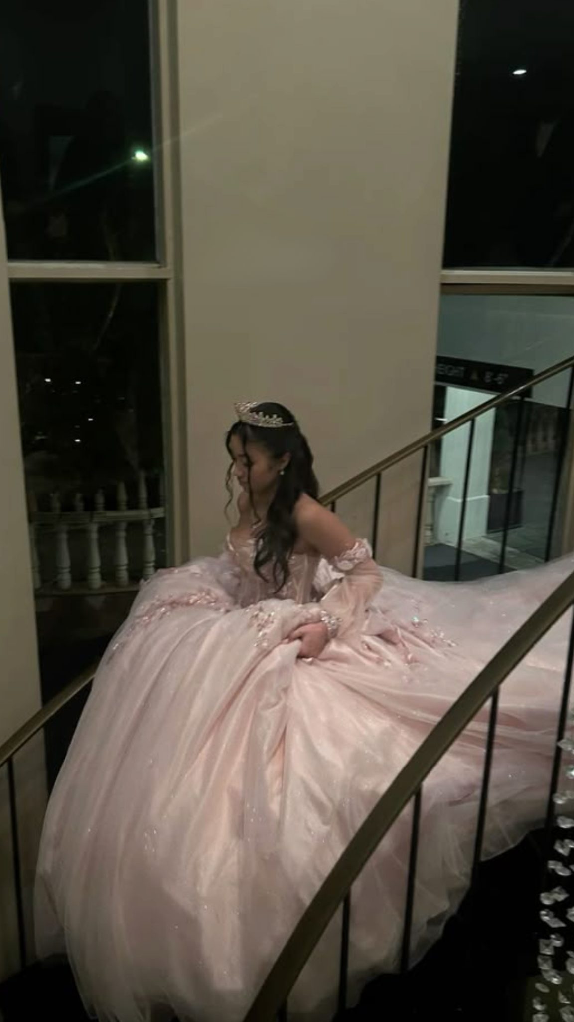 Appliques Tulle Quinceanera Dress Ball Gown,Sweet 16 Dress