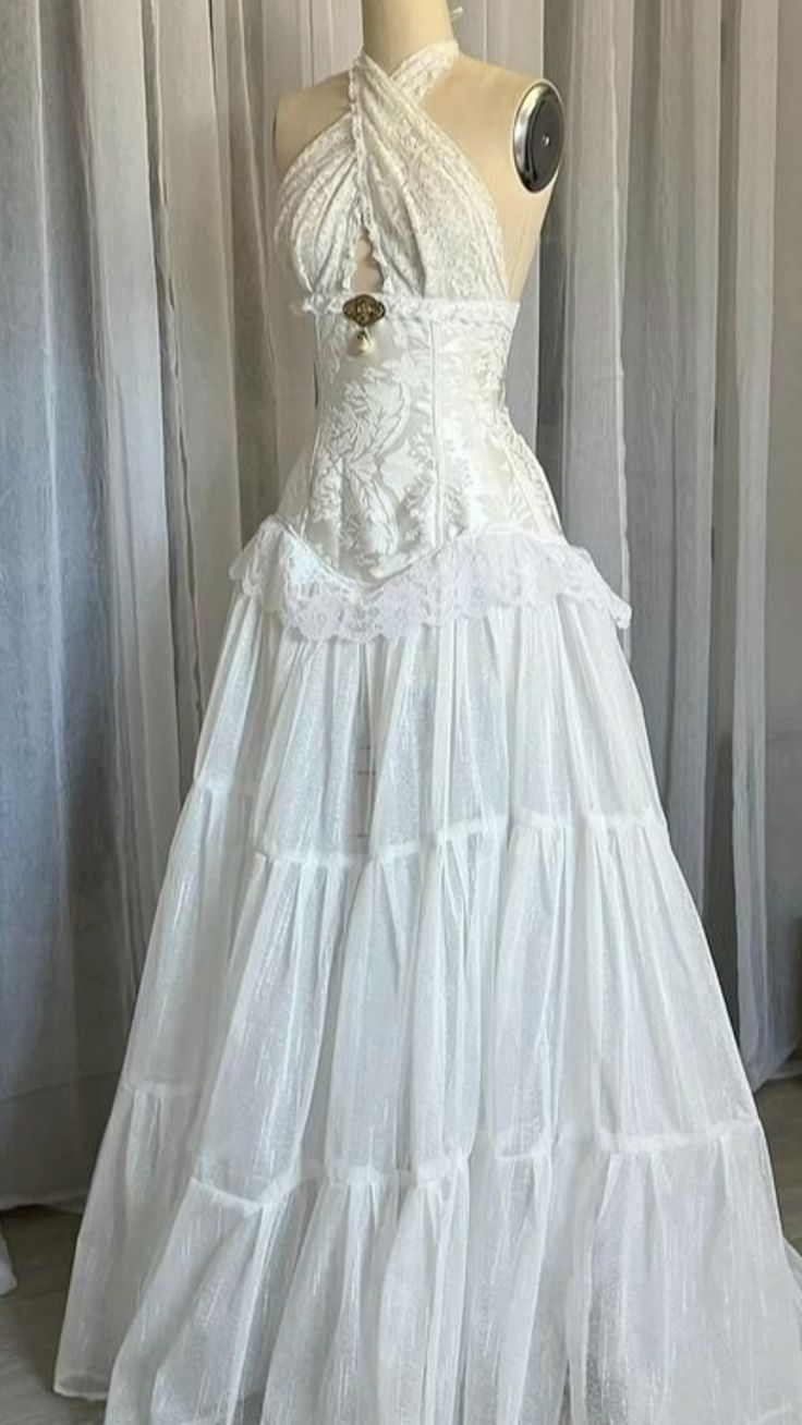 Halter Lace A Line Occasion Dress Formal Party Dress