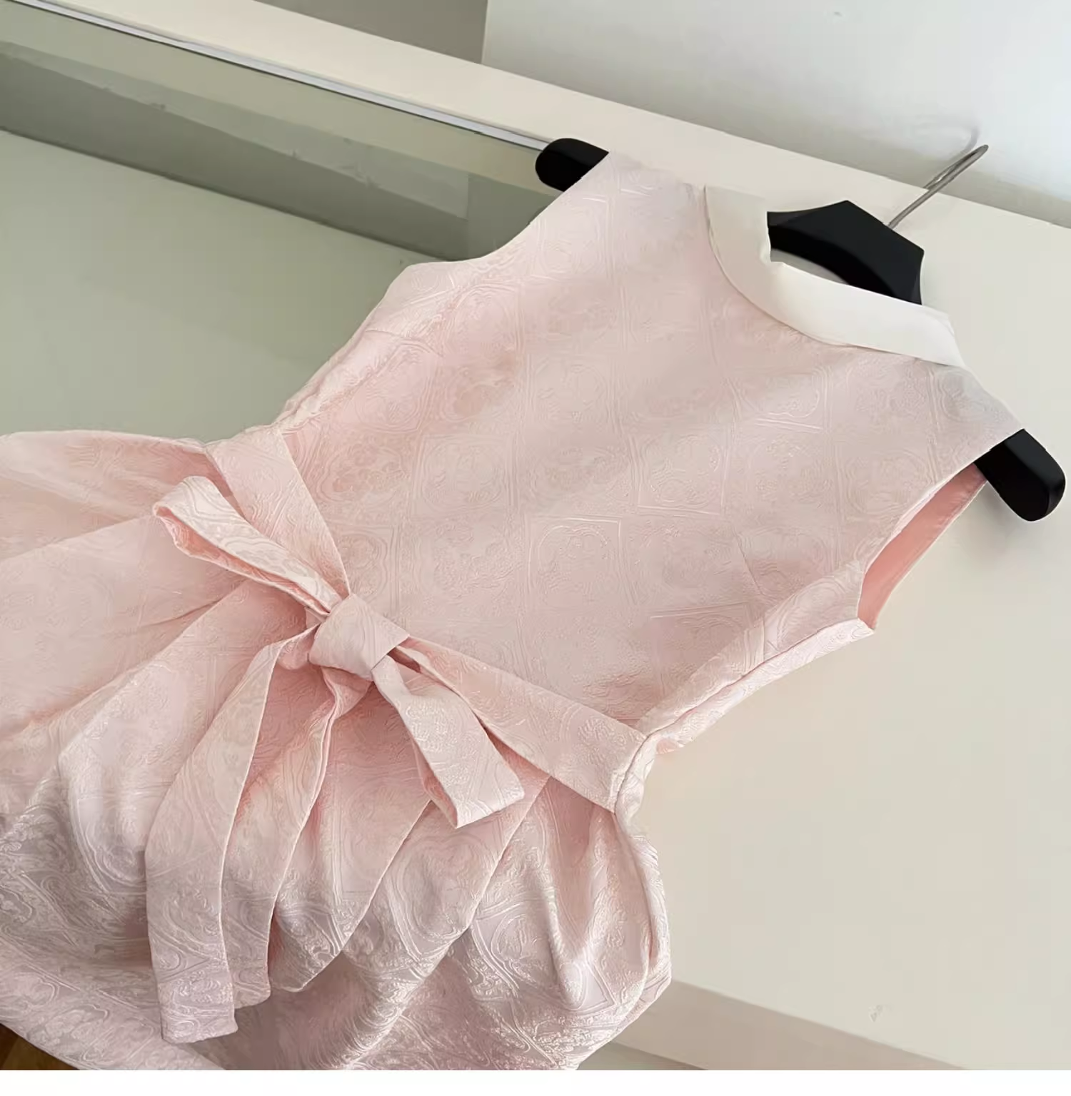 Elegant Pink A Line Birthday Dress Prom Dress