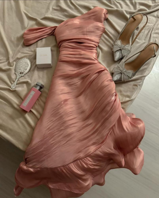 Pink Prom Dresses Evening Party Dress