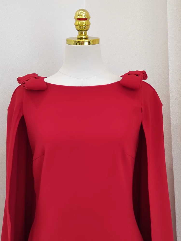 Cute A Line Boat Neckline Red Satin Short Homecoming Dresses Birthday Outfits With Cape