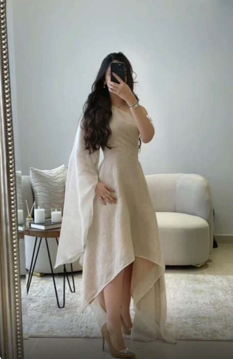 Chic One Shoulder Long A Line Party Dress Prom Evening Gown