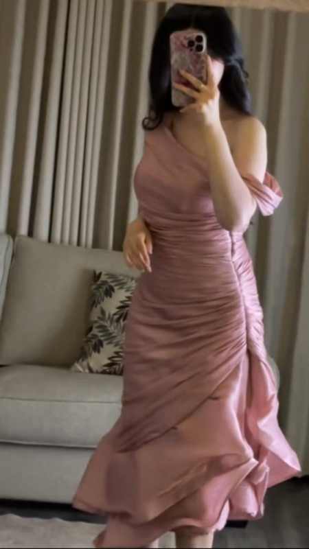 Pink Prom Dresses Evening Party Dress