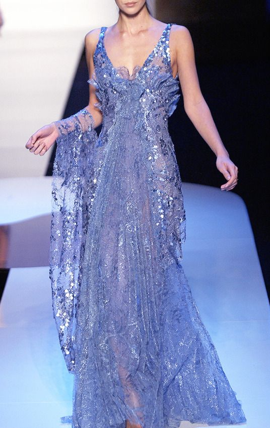 Elegant V Neck Blue Tulle Sequin Mermaid Evening Dress Long Birthday Party Gown With Ribbon