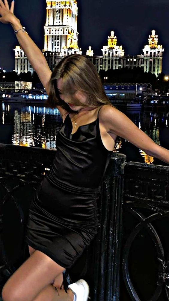Cute Mini Black Party Dress Spaghetti Straps Party Dress