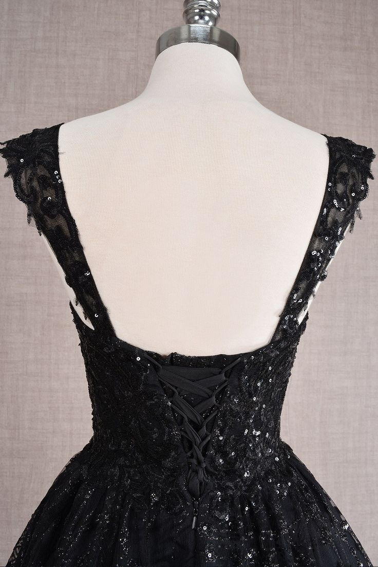 Pretty Gold Lace Butterfly Appliques Short Homecoming Dress Formal 20th Birthday Party Dress