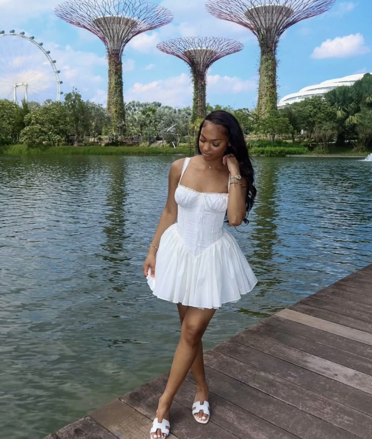 A Line White Short Evening Dress Cocktail Dresses Short Party Dress
