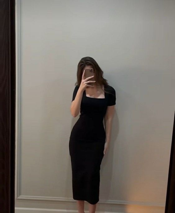 Sheath Black Prom Dress Evening Party Dress