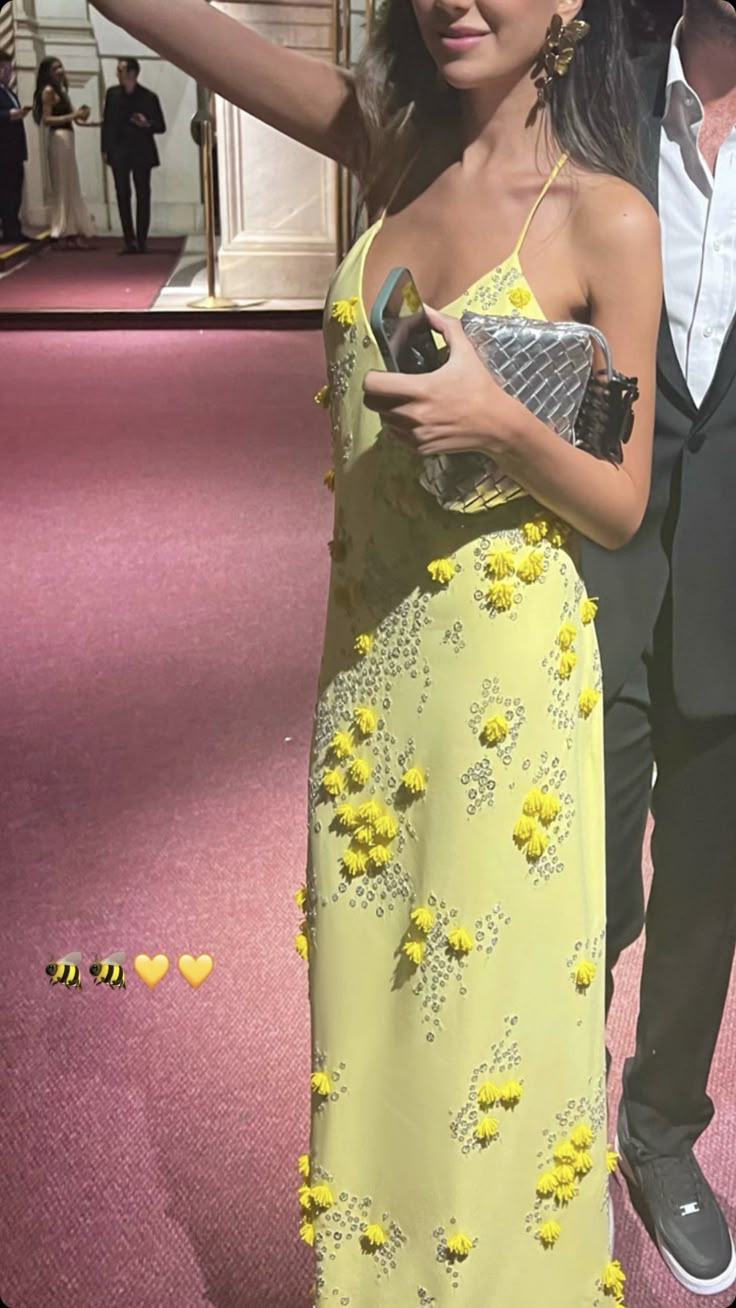 New Arrive Yellow Party Dress Evening Dress Long Prom Dresses
