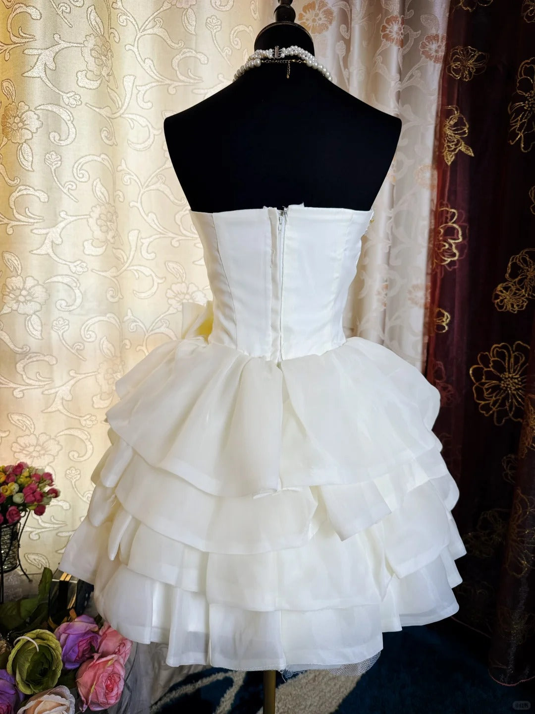 A Line Birthday Outfit Short Evening Dress Short Party Dress Vintage Homecoming Dress
