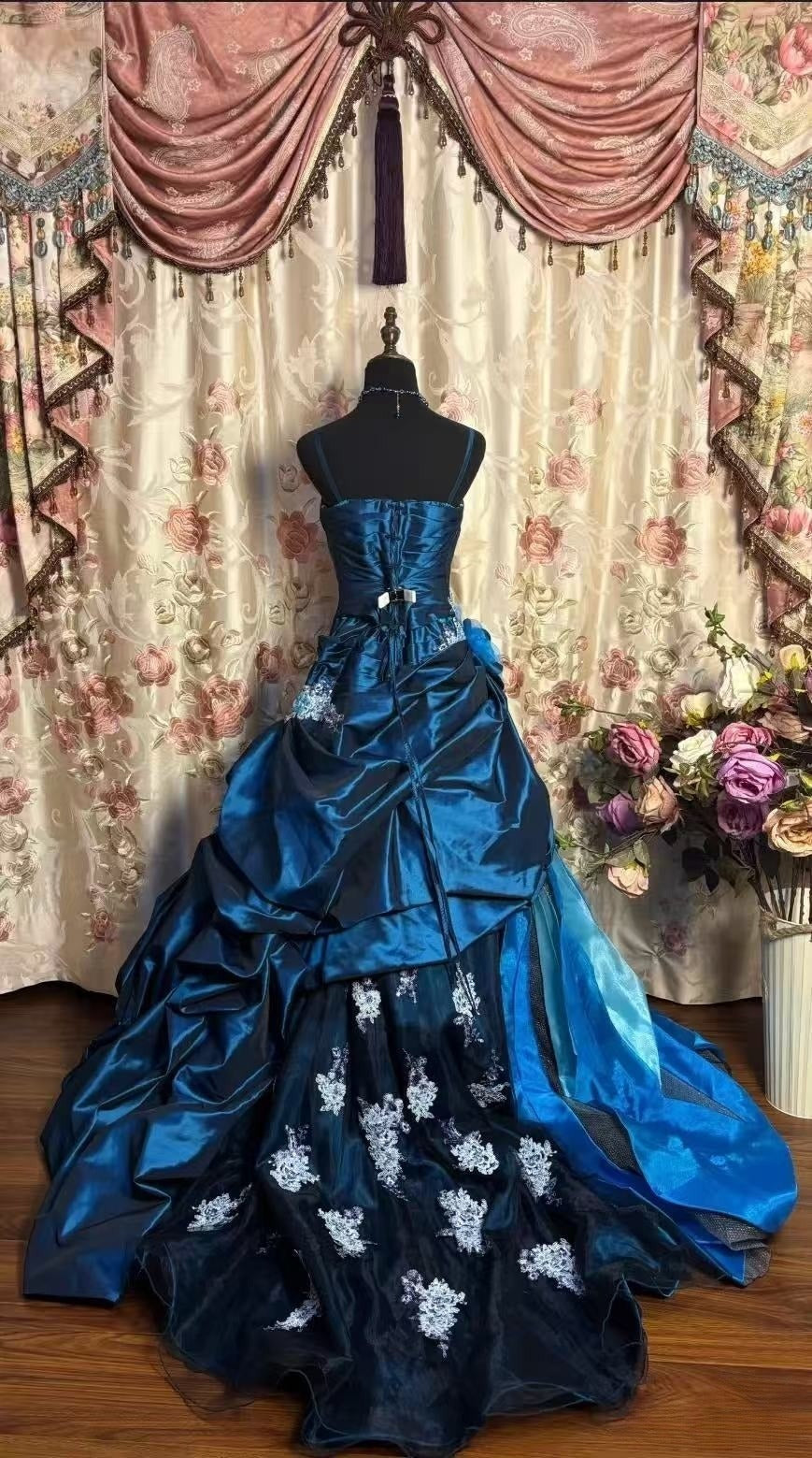 Blue Formal Dress Long Prom Dresses New Arrive Party Dress Evening Dress