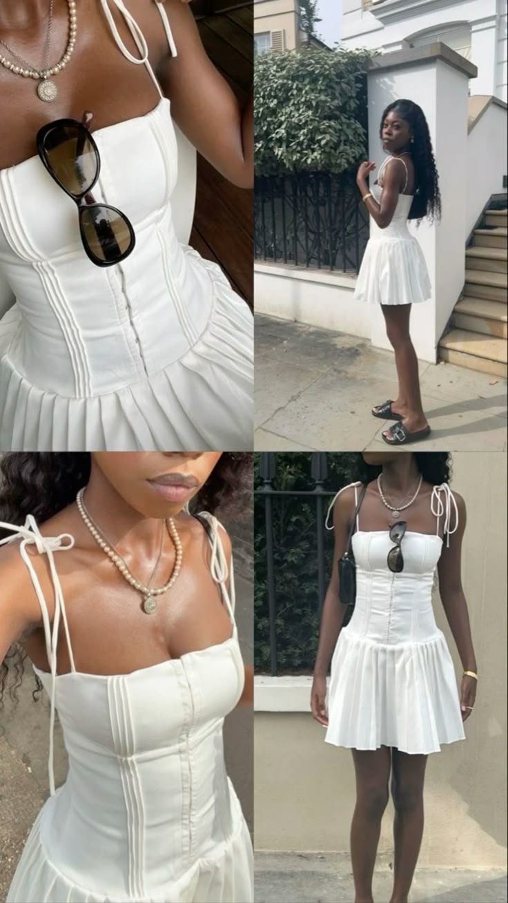 White Birthday Dress Homecoming Dress Short Party Dress