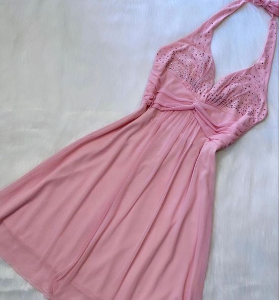 Pink Short Homecoming Dress,Sexy Party Dress