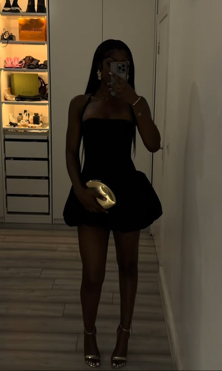 Black A Line Short Party Dress Homecoming Dress Simple Graduation Dress