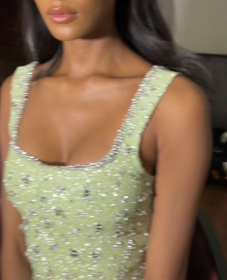 Glitter Sequin Beaded Sheath Birthday Outfits Yellow Square Graduation Homecoming Dress
