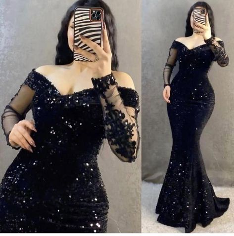 Sexy Sequin Mermaid Evening Dress
