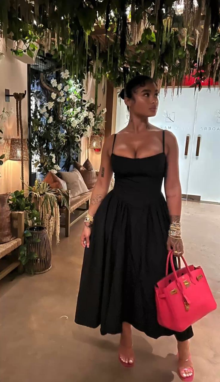 A line Black Evening Dresses, Black Prom Party Gown