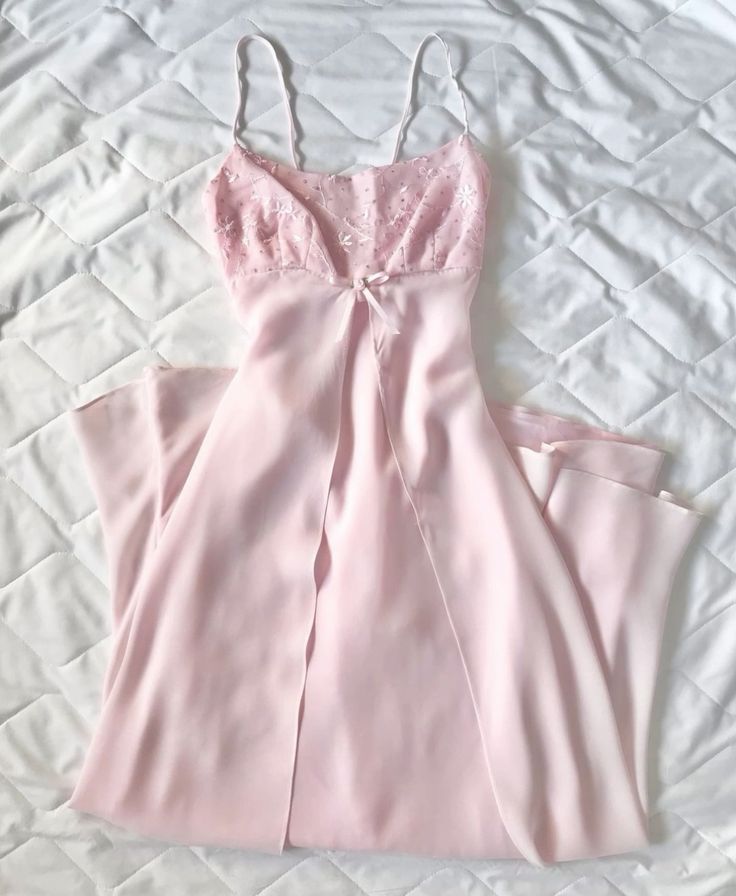 Spaghetti Straps Pink Long Prom Dress Evening Dresses