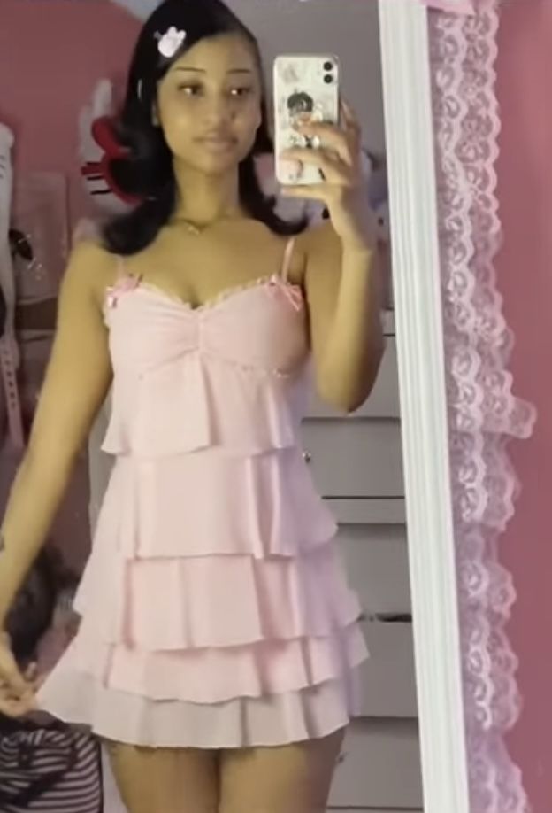 Pink Chiffon Birthday Outfit Short Evening Dress Cocktail Dresses Short Party Dress