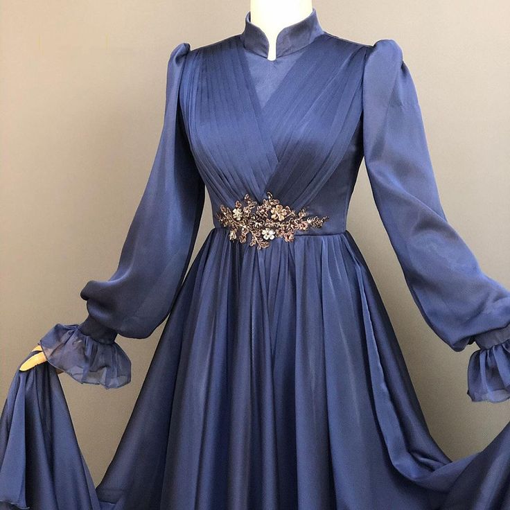 Prom Dresses, Evening Dresses Sashes Sequined Long A Line Prom Dress Long Sleeves Party dress