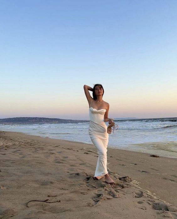 Sexy Spaghetti Straps Mermaid Long Evening Prom Dress