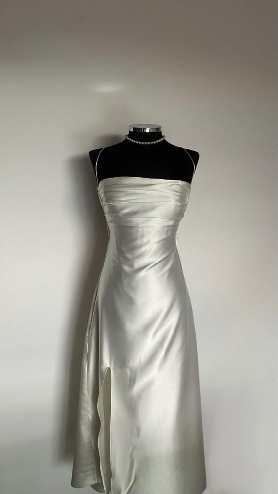 Sexy spaghetti straps Prom Dress With Split