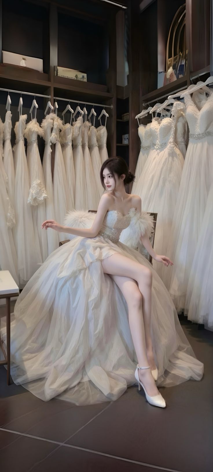 Spaghetti Straps Long Prom Dress Sexy Evening Party Dress