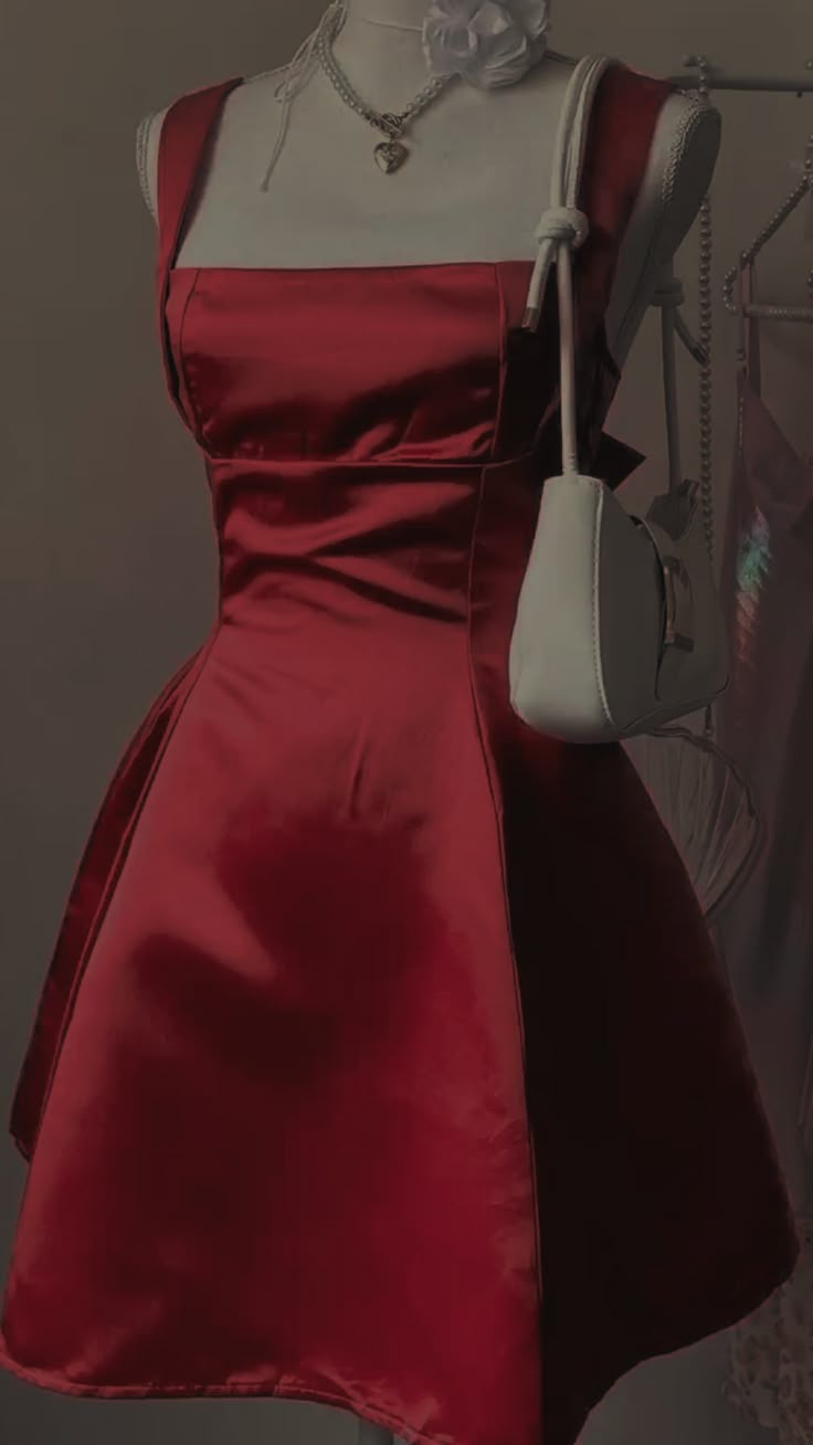 Square Neck Sleeveless Satin A-Line Mini Homecoming Dress With Bow