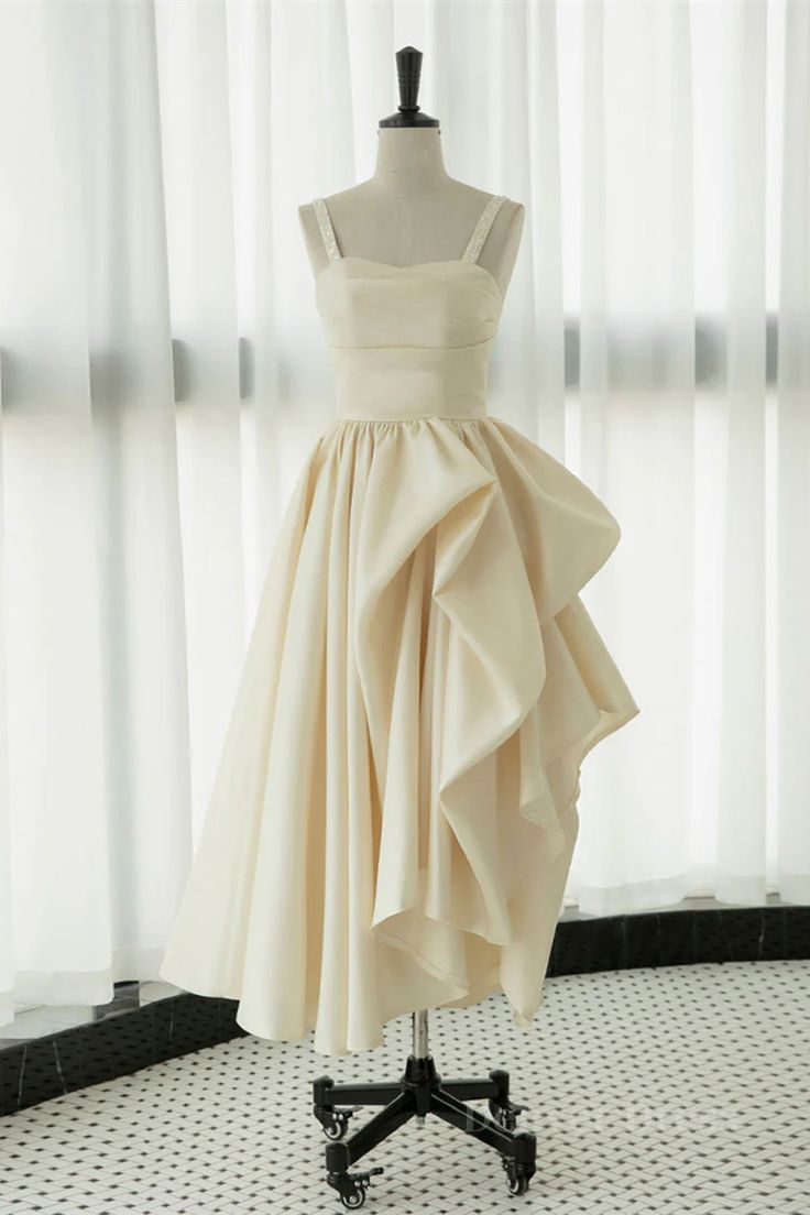 Tea Length Prom Dresses, Tea Length Formal Homecoming Dresses