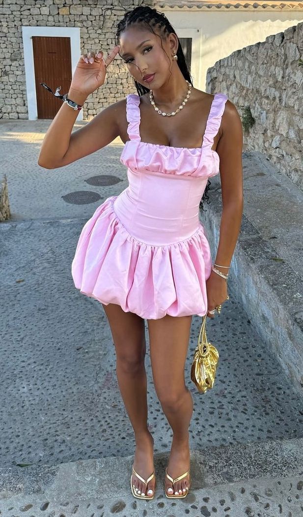 Pink Square Neck A-line Graduation Party Short Homecoming Dresses