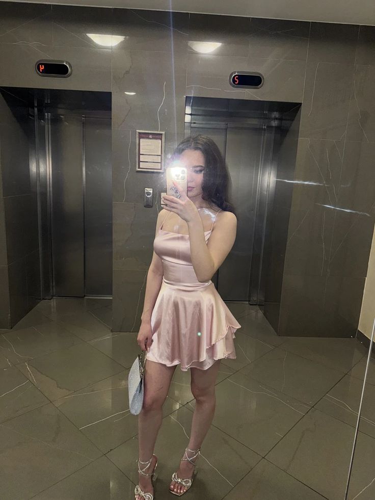 Pink Birthday Outfit Short Evening Dress Cocktail Dresses Short Party Dress Homecoming Dress