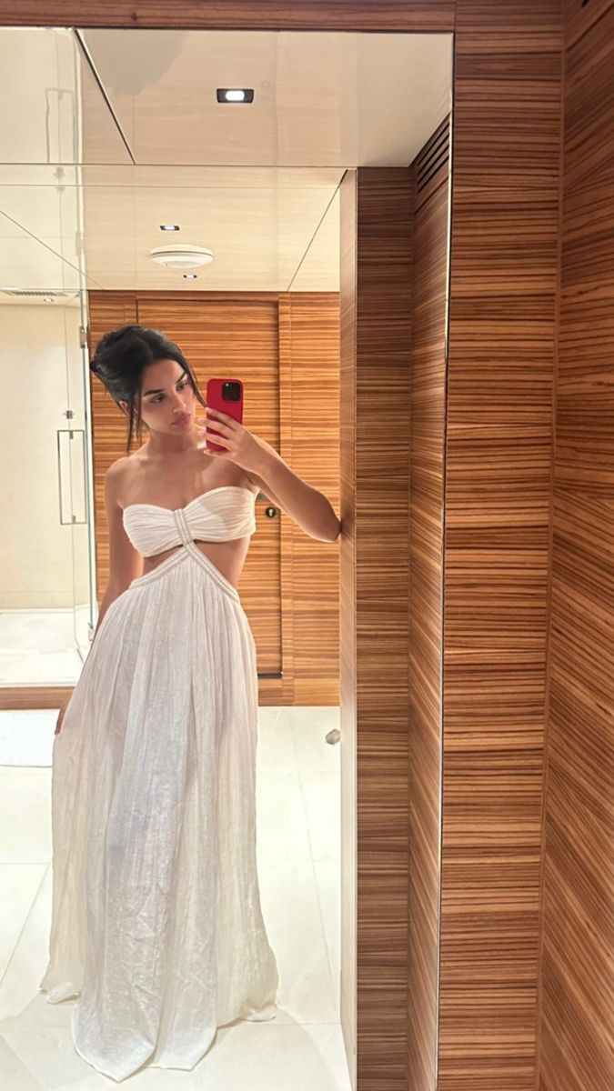 White Strapless Sexy Party Dress,A Line Prom Evening Gown