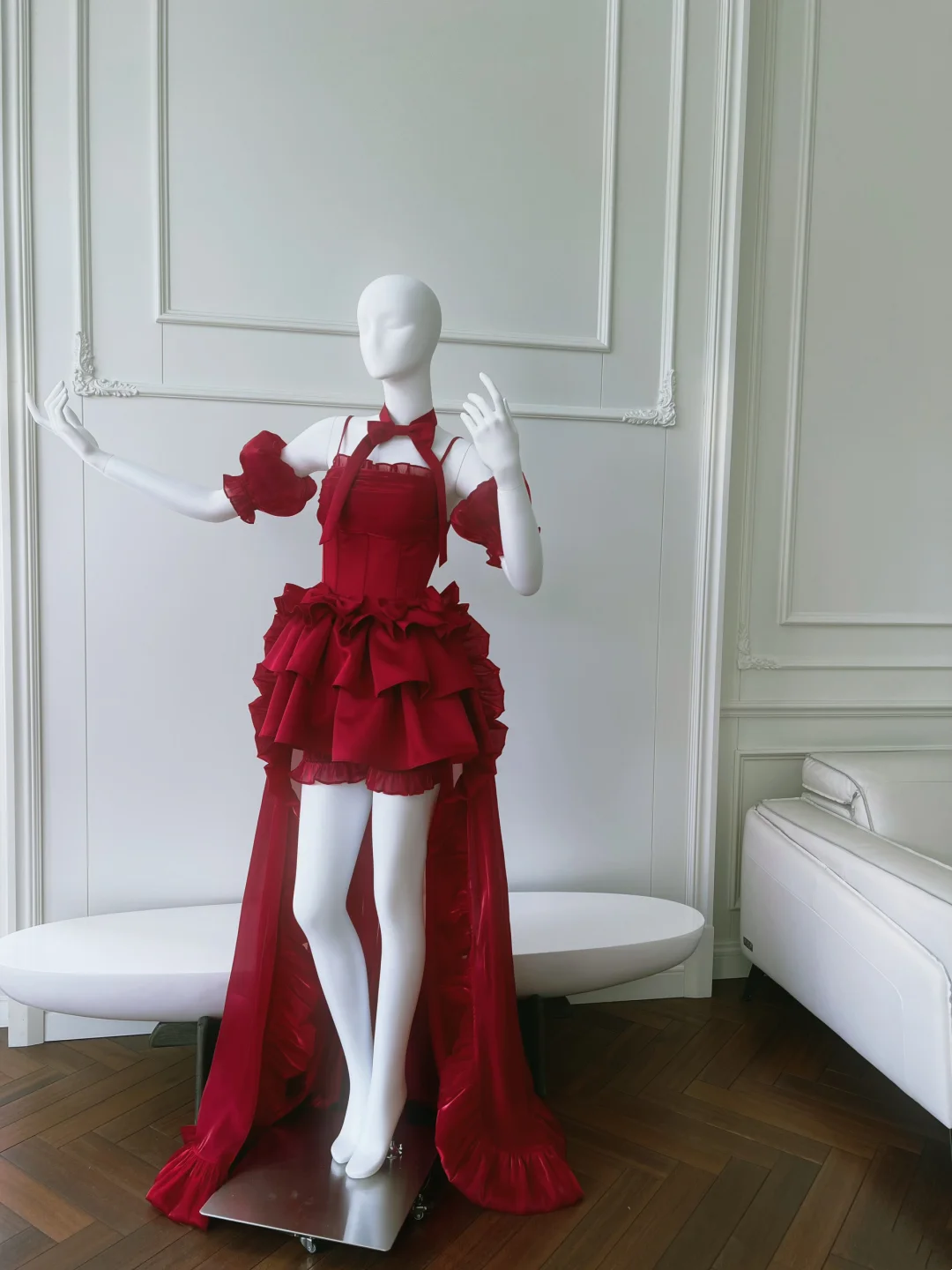 Red Short Prom Dress Sexy Evening Dress Graduation Dress Birthday Outfit