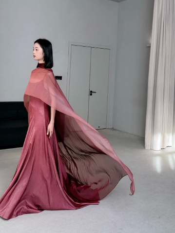 Modest Burgundy Prom Party Dress Birthday Dress Evening Dress