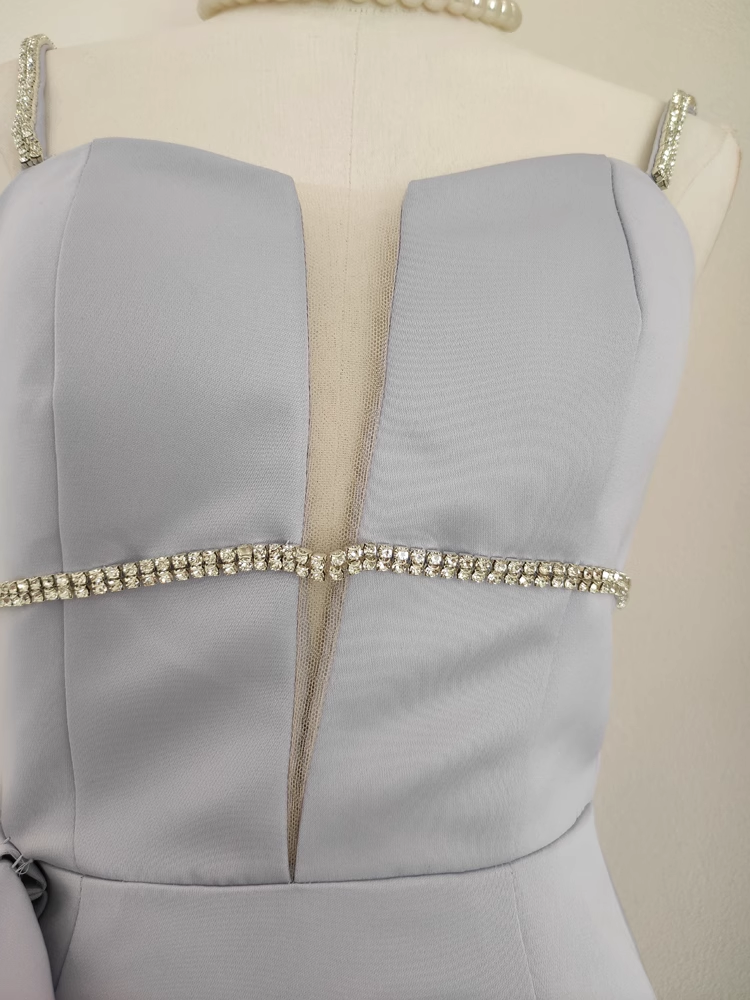 Cute A line Spaghetti Straps Sleeveless Lilac Cocktail Dress Short Birthday Outfits