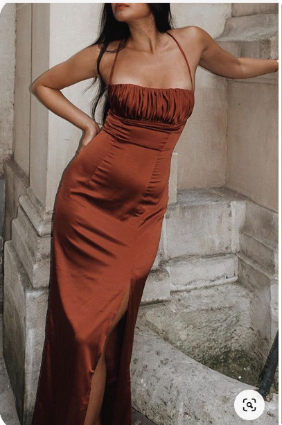 Sleeveless Simple Prom Dress Backless Sexy Party Dress