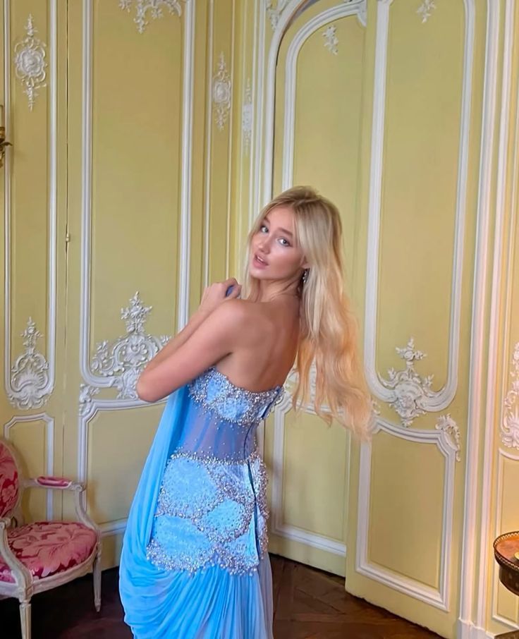 Pretty A Line Off The Shoulder Maxi Long Party Light Blue Chiffon Prom Dresses Evening Dress