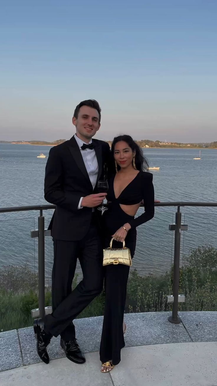 Sexy Black Waist Cut Out Evening Dress,Black Long Sleeves Evening Gown