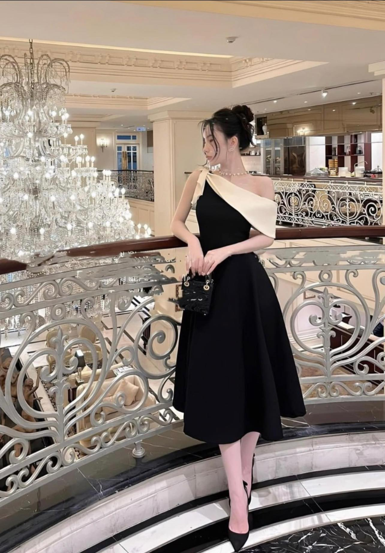 Simple Women Evening dress fashion A-line party dress