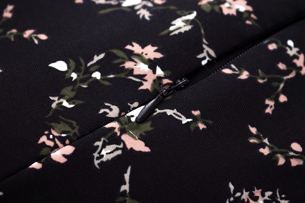 Women's Irregular Floral Suspender Dress Holiday Dresses