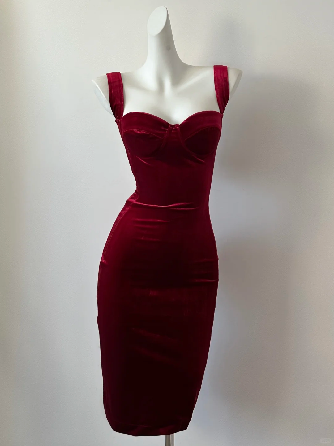 Pretty Burgundy Velvet Homecoming Dress Cocktail Dress