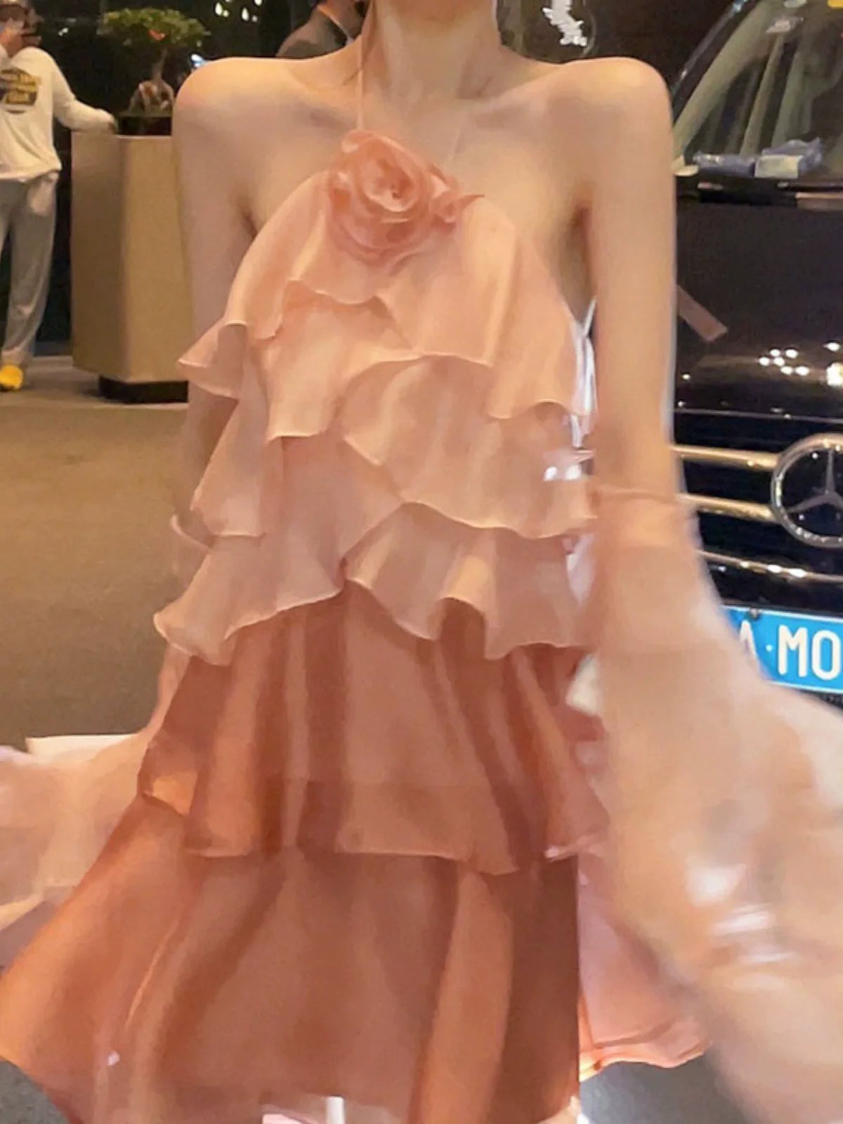 A Line Halter Short Evening Dress Cocktail Dresses Short Birthday Party Dress