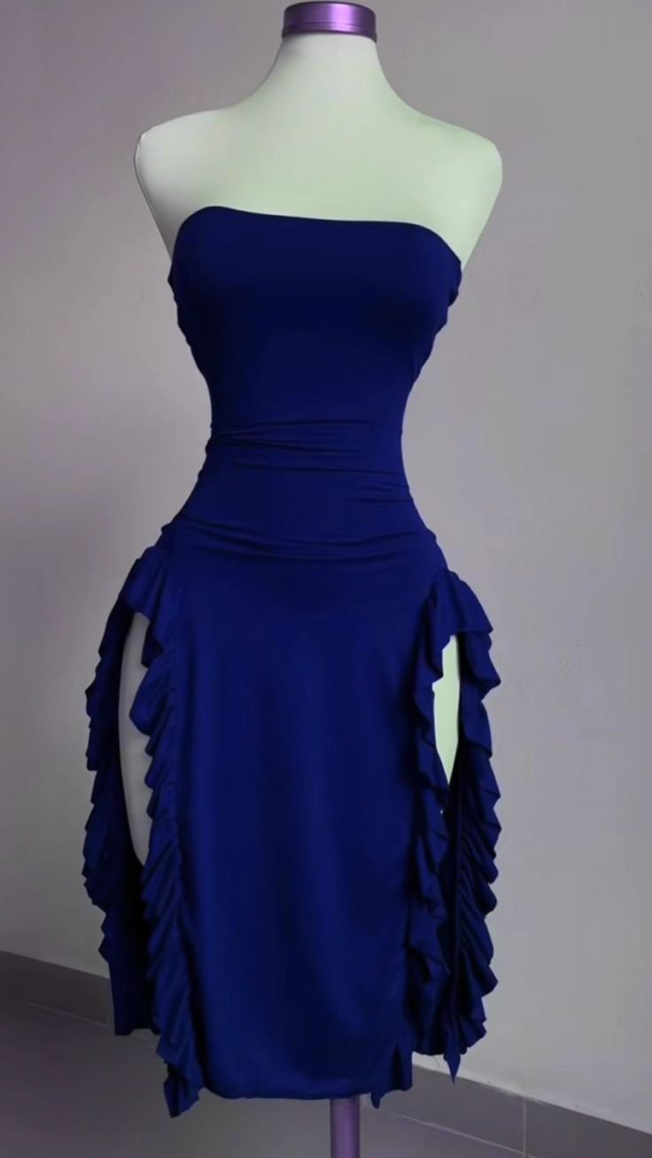 Sexy Sheath Slit Prom Dress Party Dress