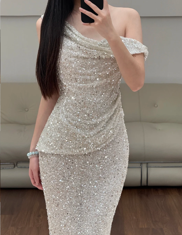 Sparkle Prom Party Dress Evening Dress Birthday Dress