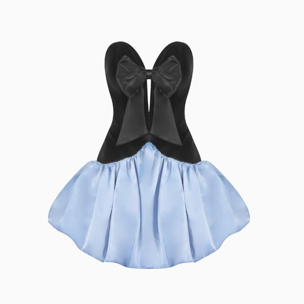 Classy Sweetheart Neck Bow Puffy Birthday Dress Short 7th Grade Homecoming Dress